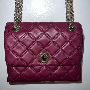 Crossbody or shoulder Kate Spade quilted bag